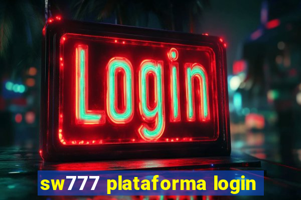 sw777 plataforma login